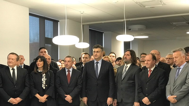 Predsjednik Vlade Andrej Plenković na Svečanom otvorenju Studentskog doma Varaždin